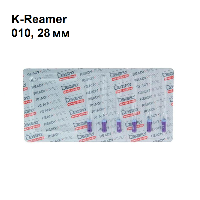 К-римеры / K-Reamer 010/28мм 6шт Maillefer A011D02801000 купить